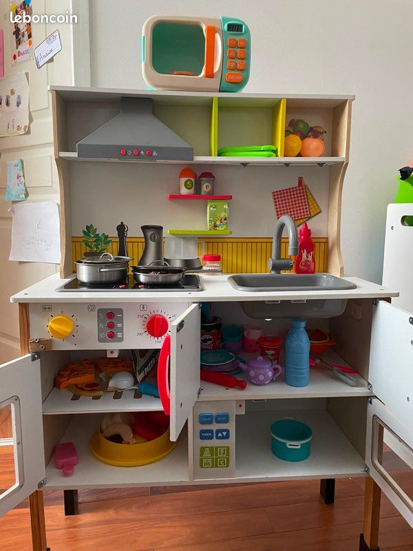 Cuisine en bois enfant (image 2)