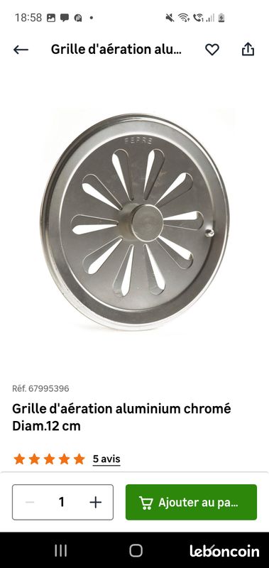 Grille d'aération (image 2)