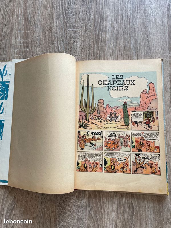 BD Spirou Les chapeaux noirs EO belge 1952 (image 13)