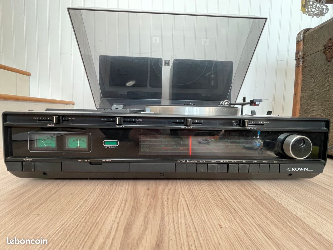 Chaîne HIFI Vintage de marque CROWN (image 4)