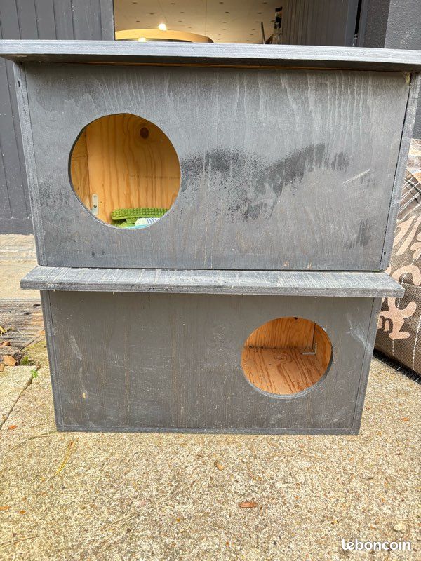 Double Niche pour chats (image 1)