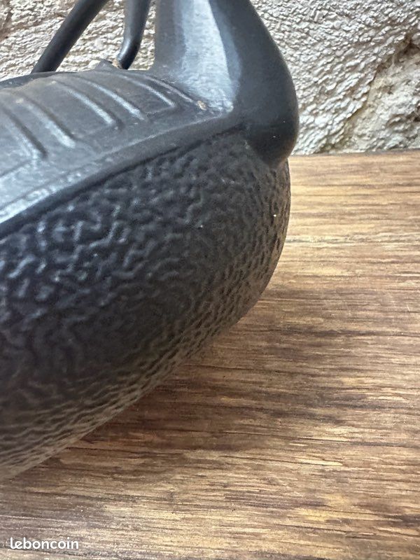 Théière noire en fonte japonaise vintage 0,65 L, 1,5 kg, avec filtre (image 5)