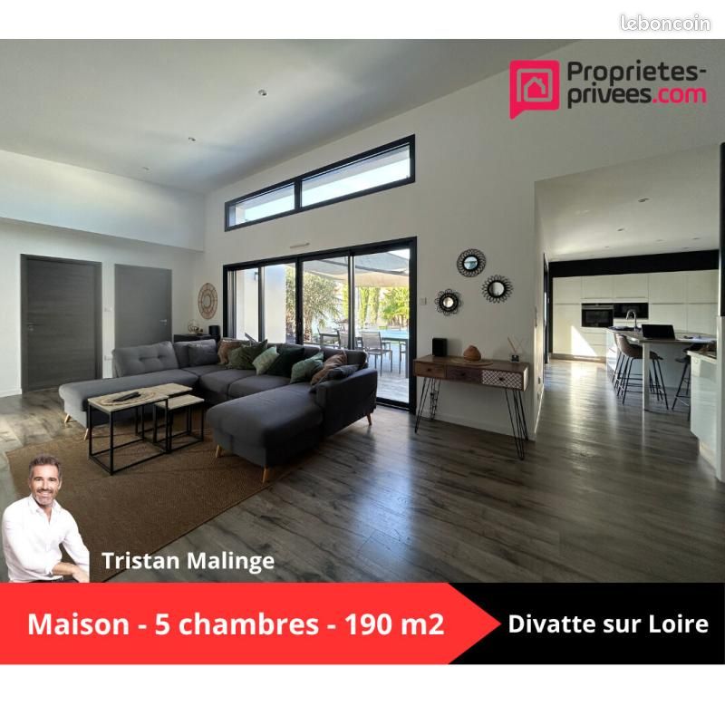 Maison 7 pièces 190 m² · à Divatte-sur-Loire · 190 m² · 614 000 €