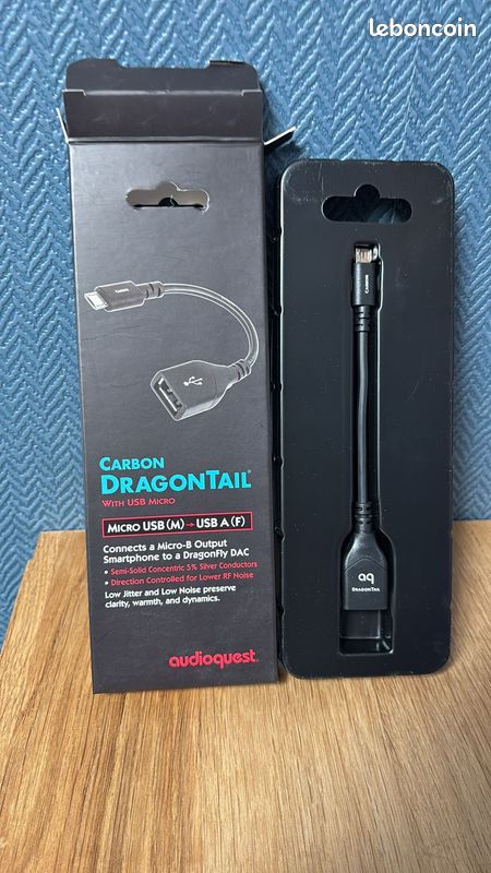 Audioquest Dragonfly AudioQuest DragonTail USB A To C – Joe Audio