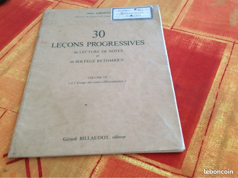 30 leçon progressives (image 1)