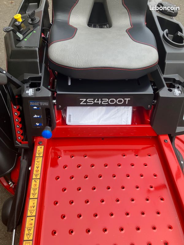 Tondeuse autoportée ZERO TURN ZS4200T (image 2)