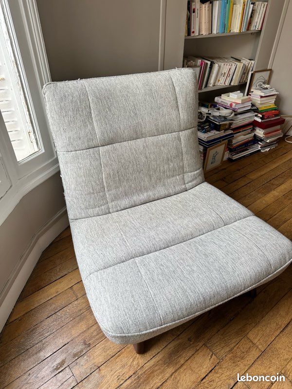 Fauteuil et repose pied Lafar / Helma AMPM (image 1)
