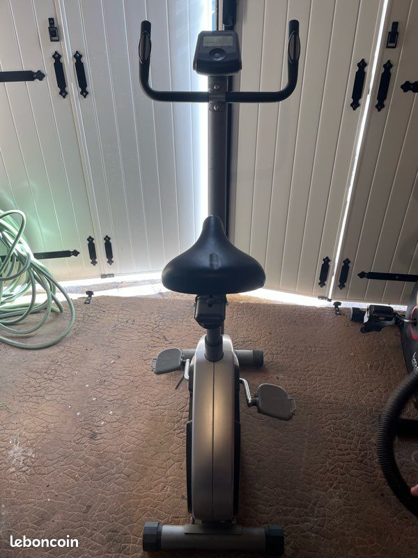 Vélo D'intérieur - Domyos VM 480 - Orange Et Blanc Monès 31370