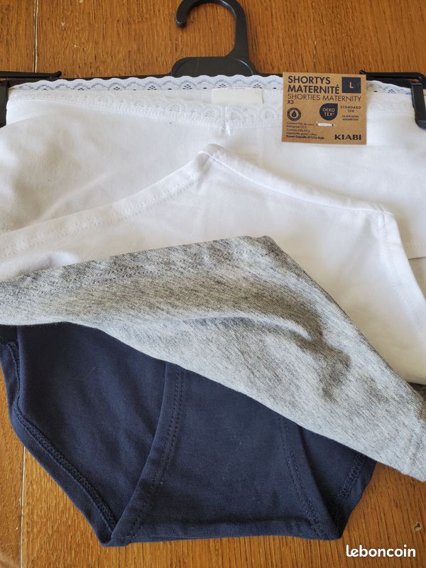 Slip shorty maternité L (image 3)