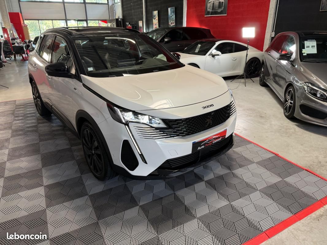 Peugeot 3008 BlueHDi 130ch GT PACK EAT8- BLACK -CAR PLAY- SONO FOCAL-TOIT OUVRANT- (image 6)