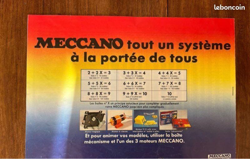 Meccano Boite 8 d’occasion | Plus que 3 à -65