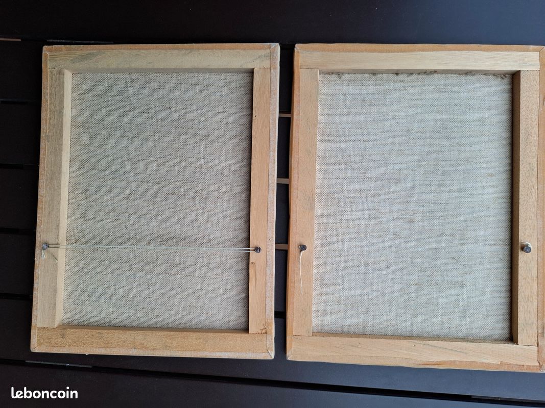 Lot de 2 tableaux impression sur toile (image 4)