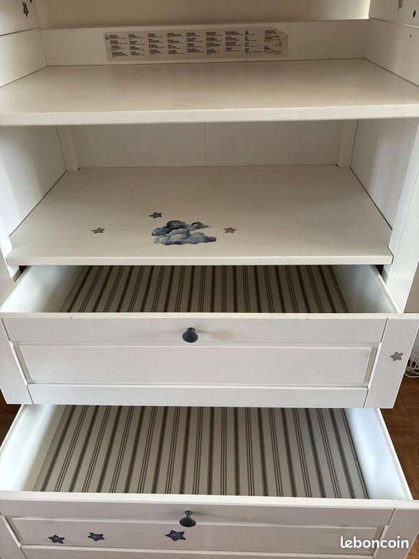 Table à langer/commode Sundvik (image 2)