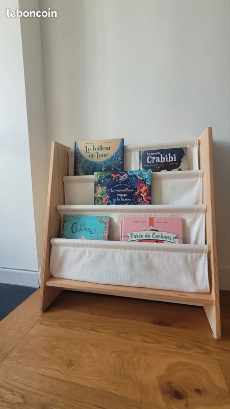 Étagère livre enfant type Montessori (image 1)