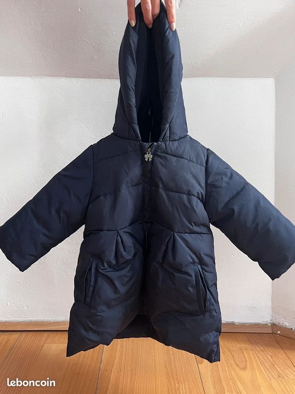 Doudoune enfant bleu marine Jacadi Vêtements bébé