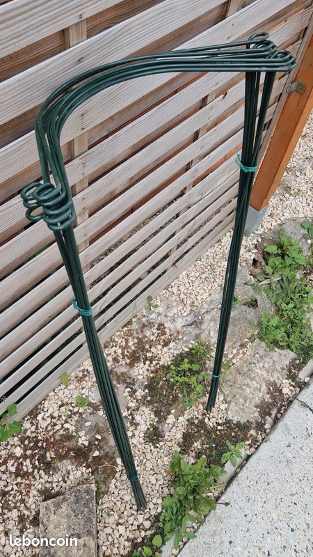 Lot De 16 Tuteurs De Support Pour Plantes à Double Couche - Vert, Épissables Pour Phalaenopsis, Hortensia, Pivoine