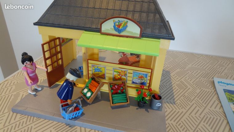Playmobil Epicerie Multicolore 70375