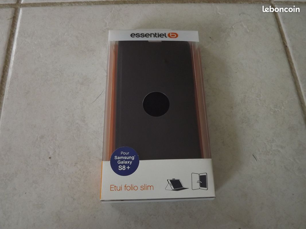 Etui folio slim pour samsung S8+ NEUF (image 1)