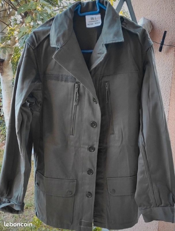 Veste F2 Kaki Veste F2 Kaki Armée Francaise Poches Vêtements