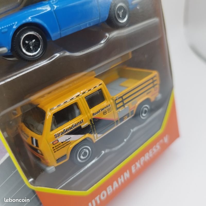 Matchbox 1/64 Pack 5 Voitures - Autobahn Express V - Porsche 911 GT3 - Fiat 500 - Neuf (image 11)