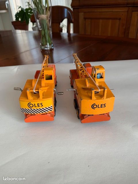 Dinky Supertoys model no. 972 20 ton lorry-mounted crane Coles, and a