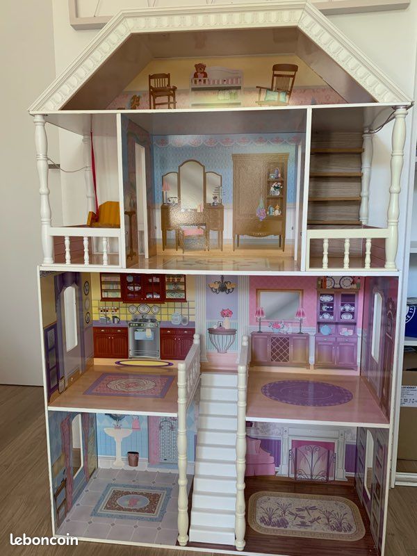 Maison poupée kidKraft (convient pour Barbie) Jeux Jouets