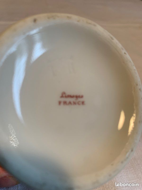 Cafetière crémier sucrier Limoges (image 5)