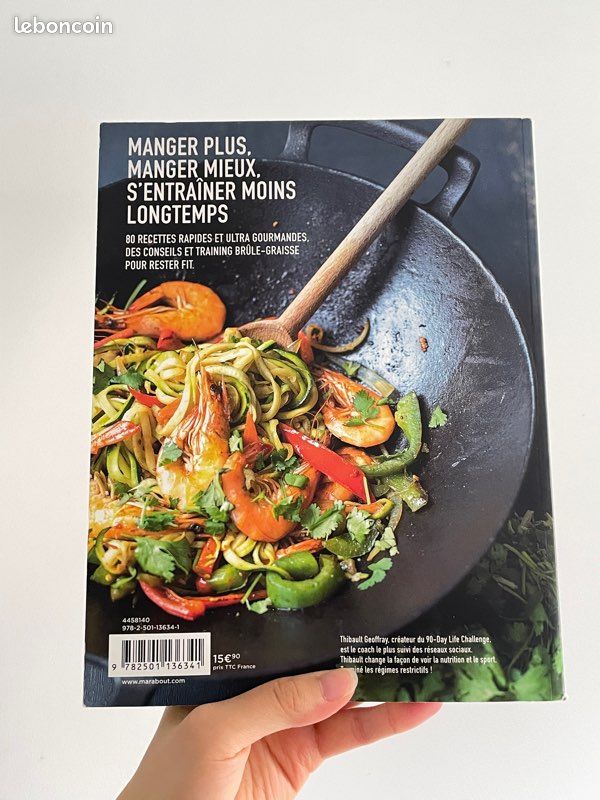 Livre Mes recettes healthy Thibault Geoffrey (image 2)