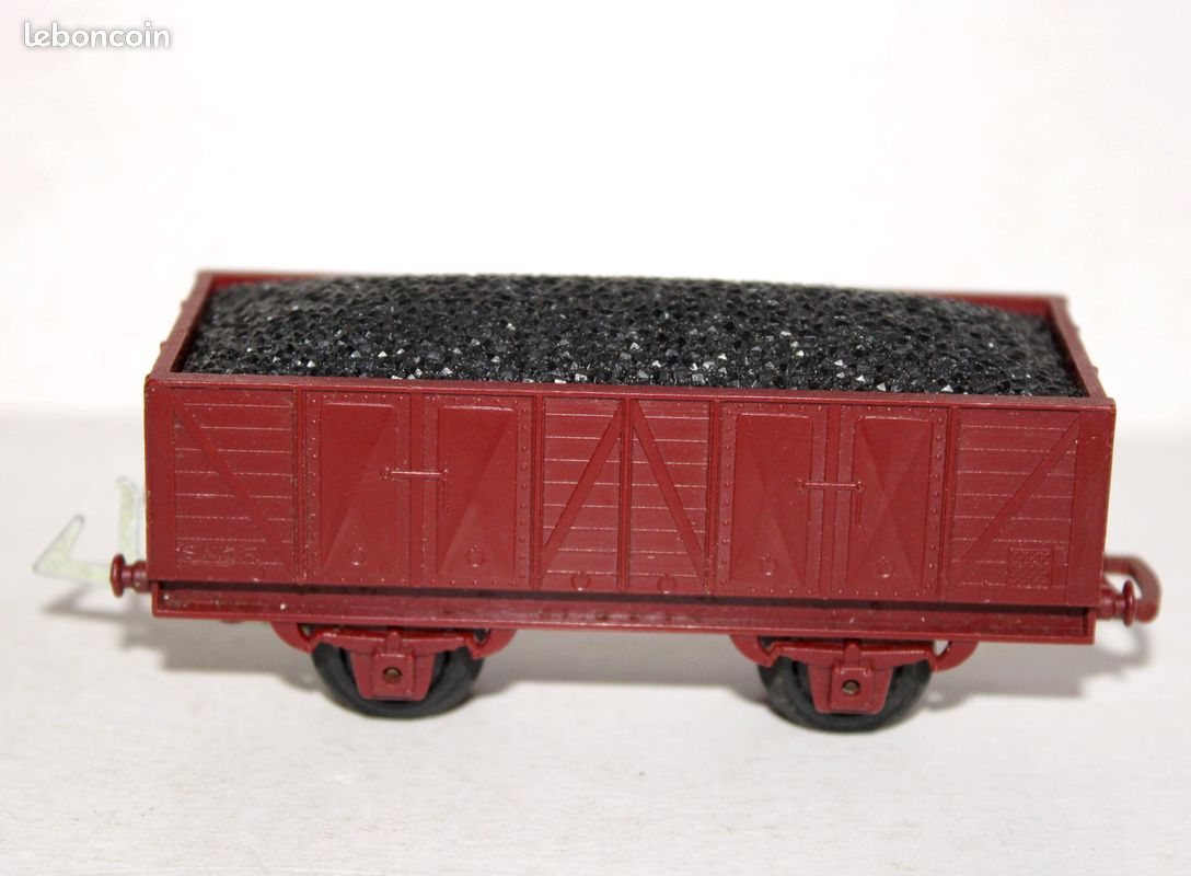 Jouef réf : 6220 sous blister Wagon-tombereau à 2 essieux ITto 90498 SNCF toit coulissant - Jeux & Jouets