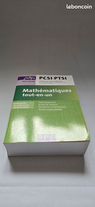 PCSI-PTSI- Mathématiques tout en un (image 4)