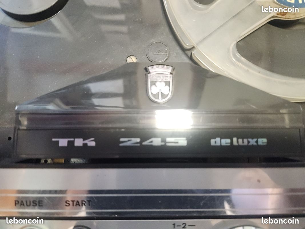 Magnétophone Grundig CR455 - Lecteur Cassette Vintage - Testé Fonctionnel