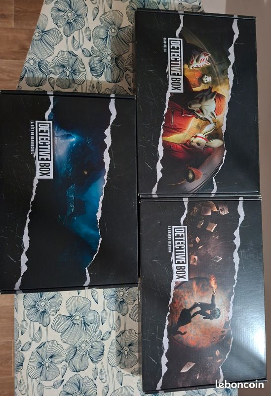 Detective Box – Pack 3 Enquêtes Immersives | Jeux d