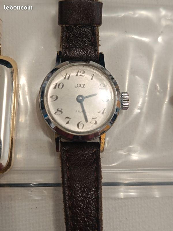 Montre Jaz Led vintage Quartz 34 mm Acier Ref F545