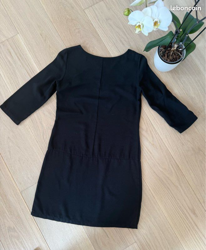 Robe noire Camaïeu - Taille 36 (image 4)