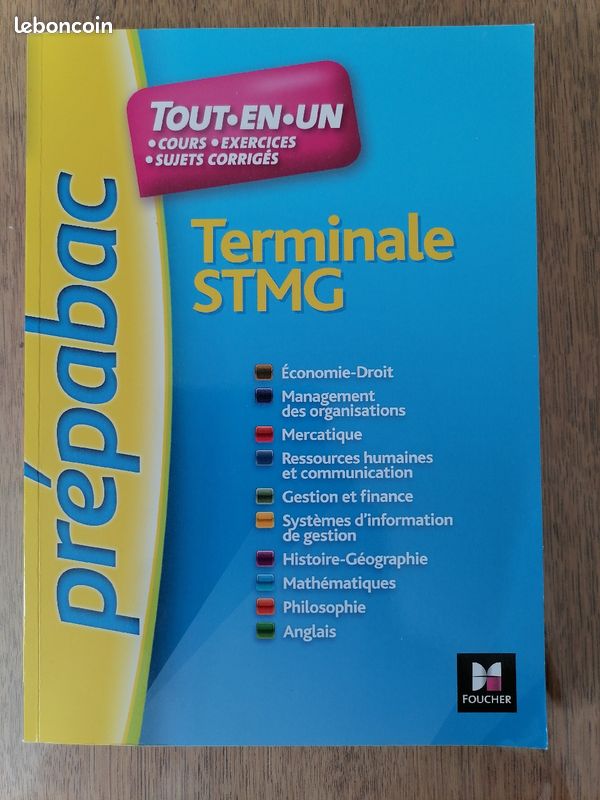 Livre TER STMG prépa bac foucher (image 2)
