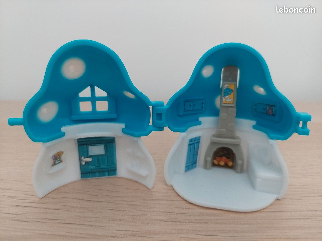BD figurine schtroumpf costaud maison Kinder (image 3)