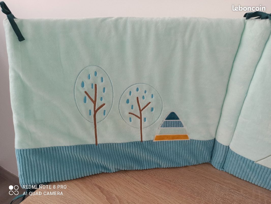 Tour de lit bébé Nattou " Tim & Tiloo " (image 3)