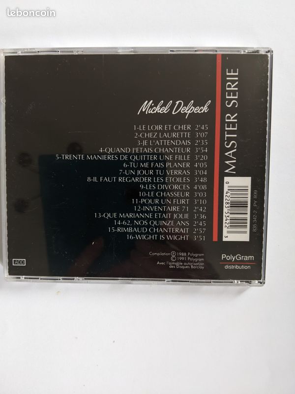 1 cd michel delpesch master serie (image 2)