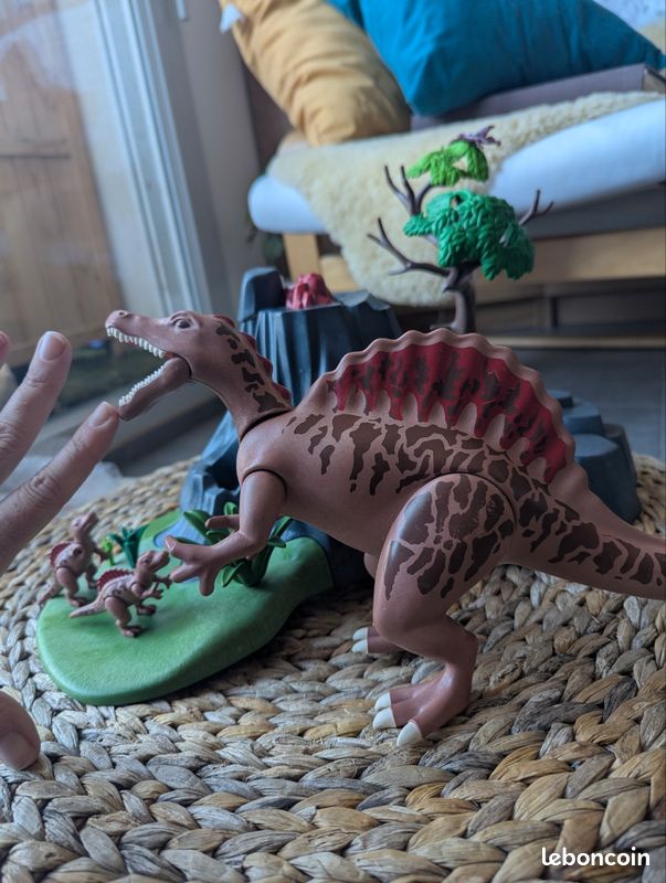 Playmobil volcan Dinosaure (image 2)