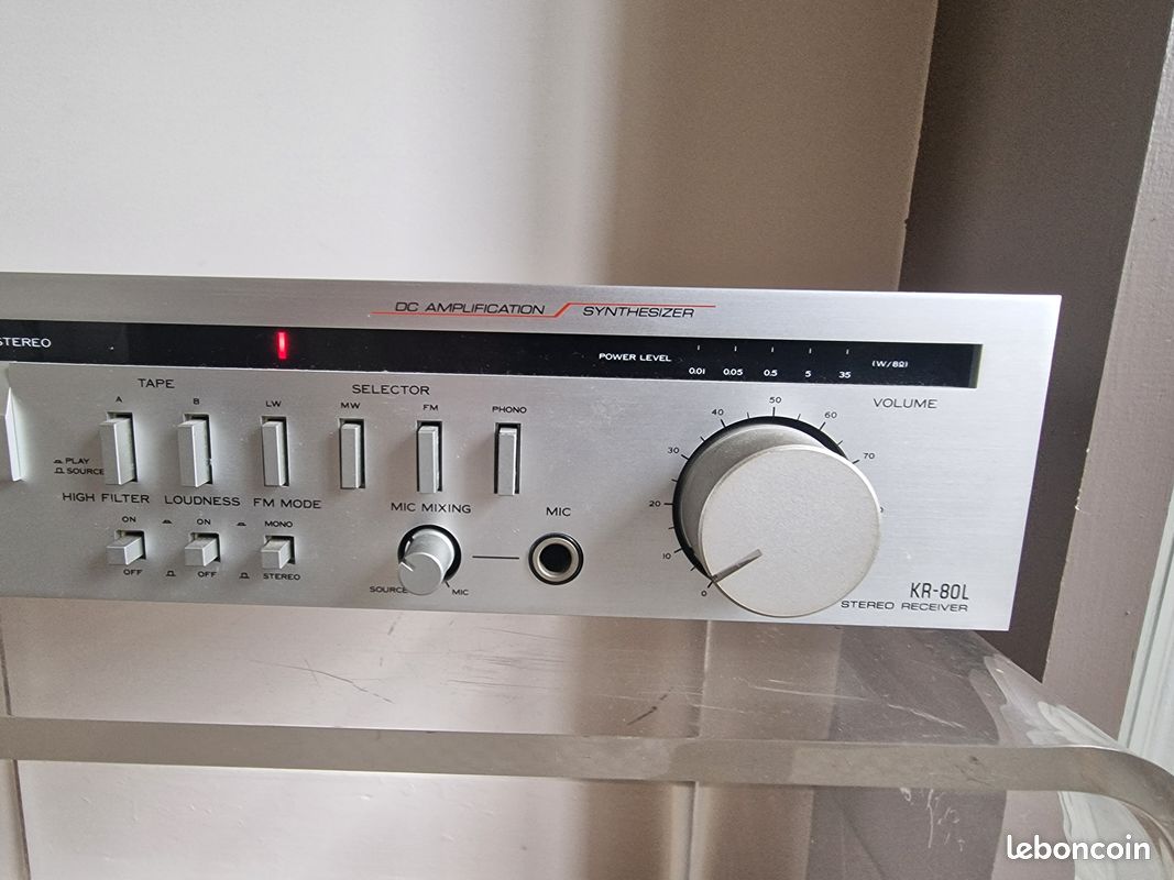 Ampli tuner kenwood kb 80l extra plat 1980 (image 4)