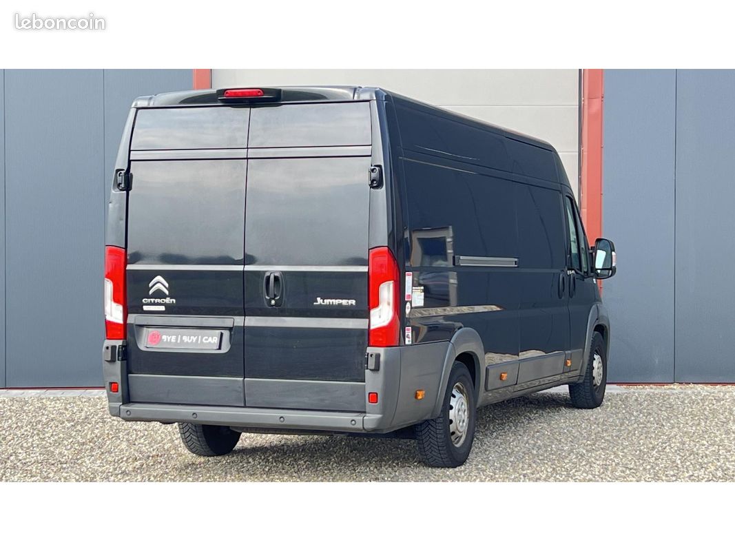 CITROEN JUMPER Business 4 35 L4H2 2.0 HDI 160 III FOURGON TOLE - HAYON 500KG / WEBASTO / MOTEUR 57.000 KMS (image 3)