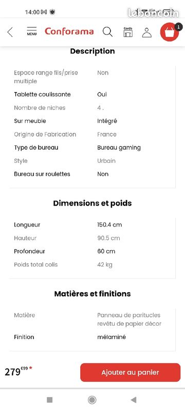 Bureau gamer (image 3)