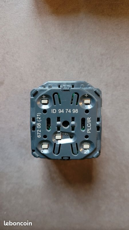Interrupteur Double émetteur/récepteur CPL IR Legrand Céliane 67204 - Occasion Fonctionnel