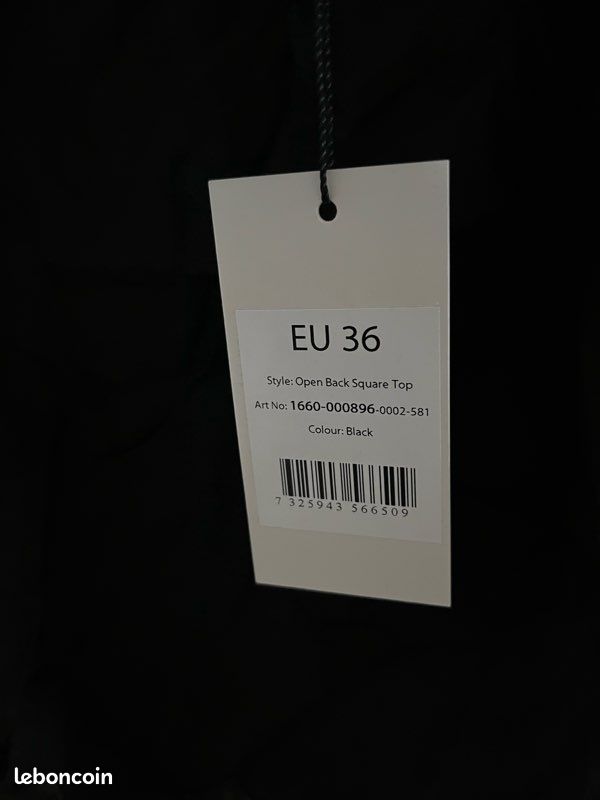 Haut noir NA-KD (image 2)