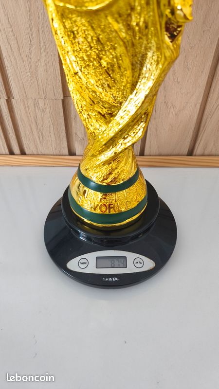 Trophée coupe du monde football taille réelle NEUVE (image 3)