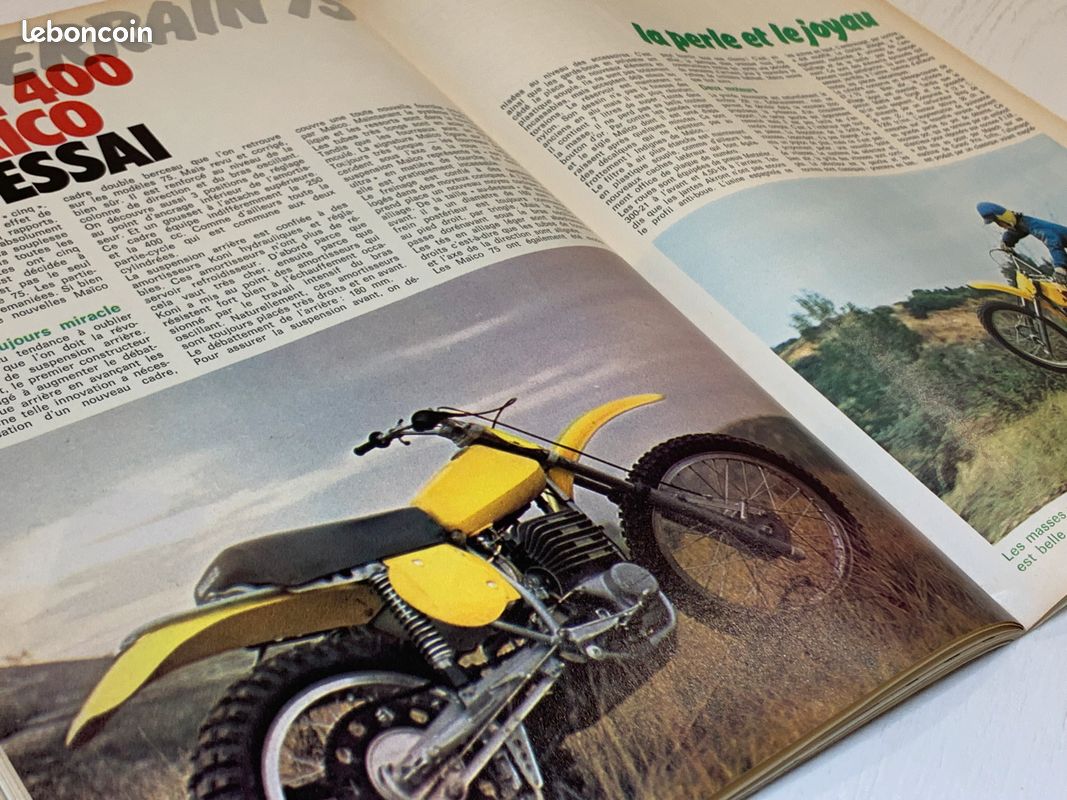 Moto Revue vintage 2207 de 1975 BPS SUPER ÉLAN YAMAHA 650 electric MAICO MORBIDELLI HONDA CHENEY BULTACO KAWASAKI (image 3)