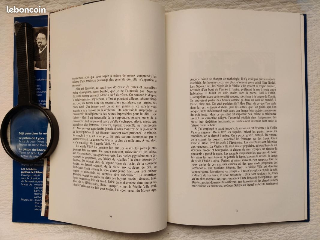 Livre. Le piéton de Nice. Collection. Édition 1985. Excellent état (image 14)