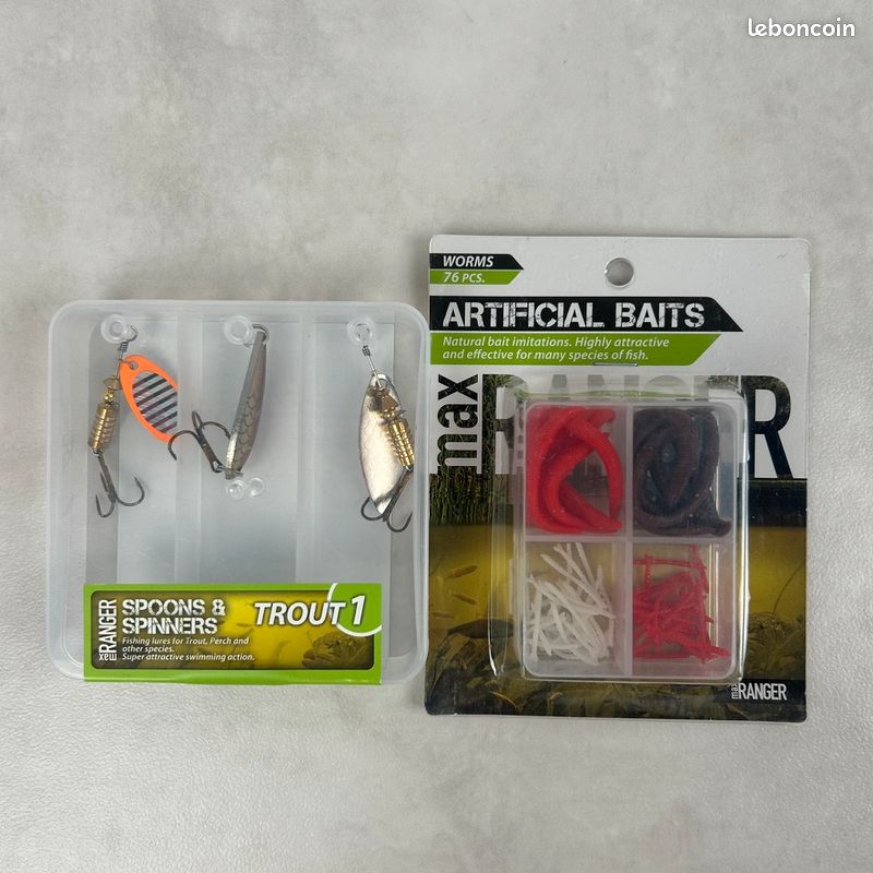Lot D'appâts De Pêche Souples Type Swimbait En Forme De Poisson - Neufs