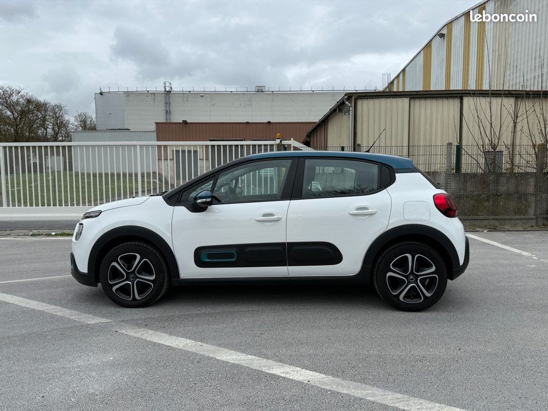 CITROEN C3 1.5 BlueHDi 100 SS BVM6 Feel - Entretien complet Citroën - Courroie de distribution OK (image 3)