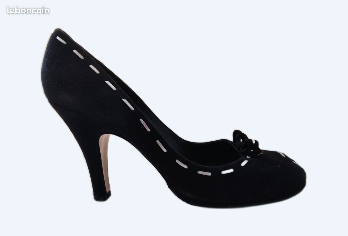Escarpin cuir Pura Lopez Chaussures